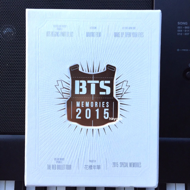 BTS MEMORIES OF 2015 DVD