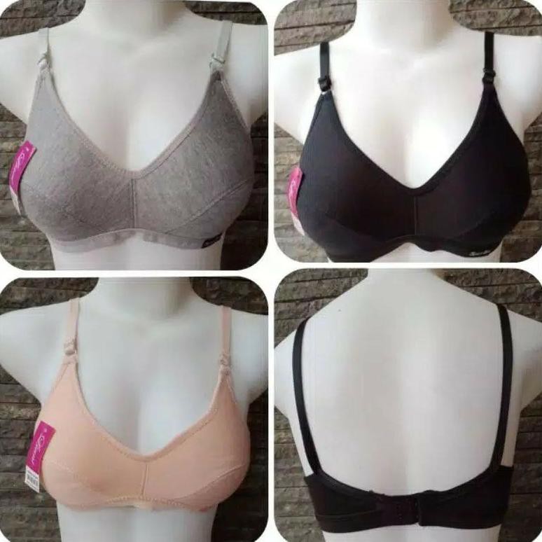 Bh Sport Bra Wanita Remaja /Bh Tanpa Kawat Busa Tipis Cup Kecil