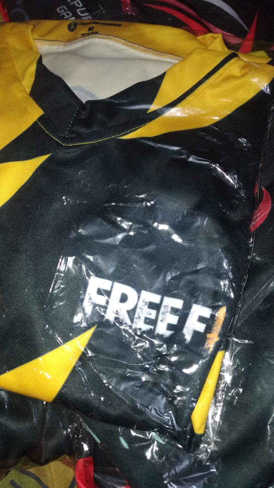 Jersy Geming Freefire Motif Batik Free Nicknam+logo