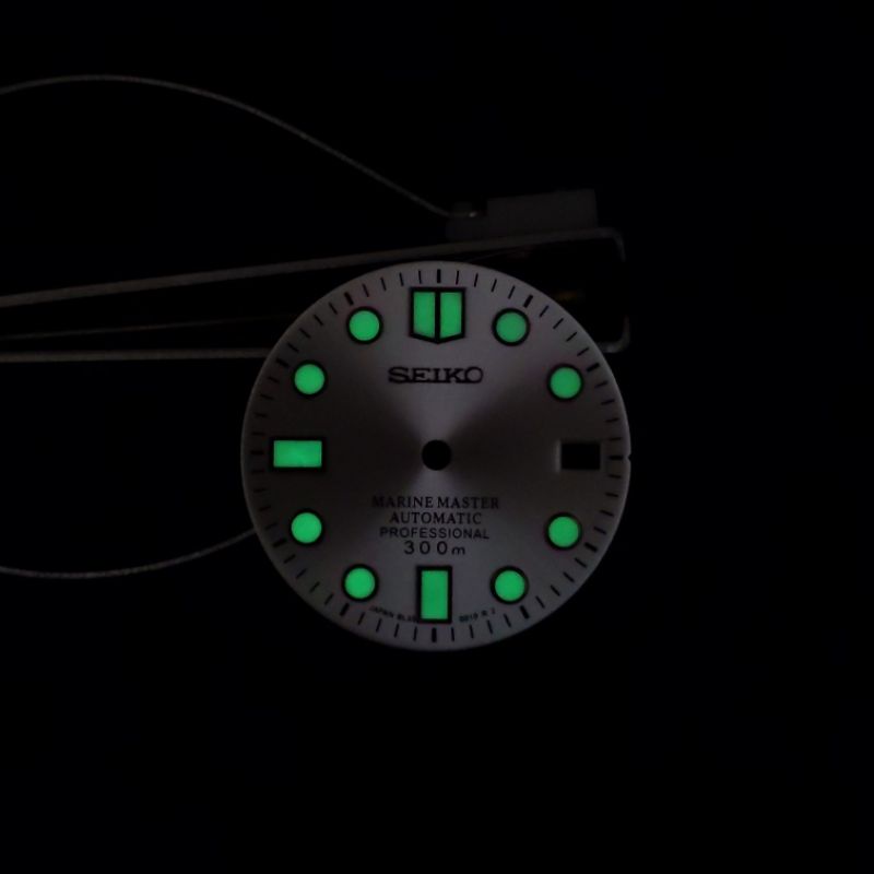 Dial seiko MM300 - marine master MOD NH35 silver sunburst