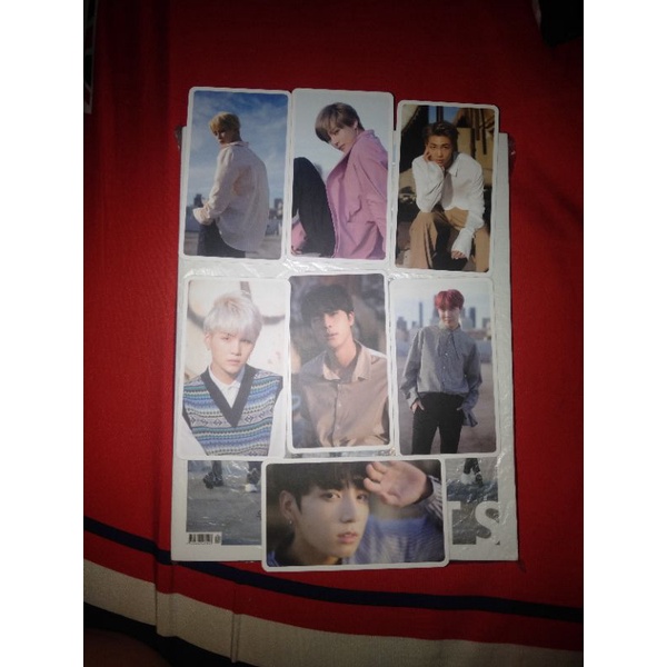 Wts official photocard bts majalah dicon 2018