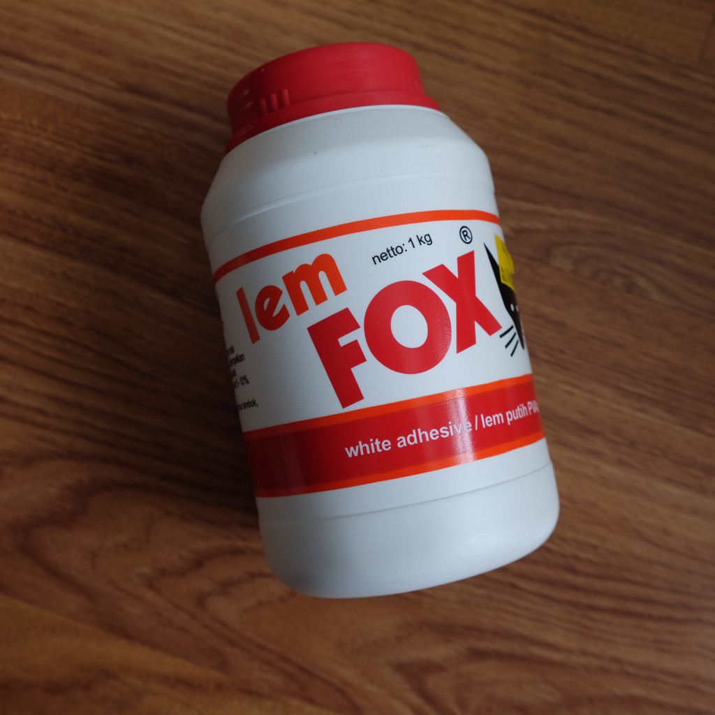 

Lem FOX 1 kg White Adhesive Lem Putih PVAc