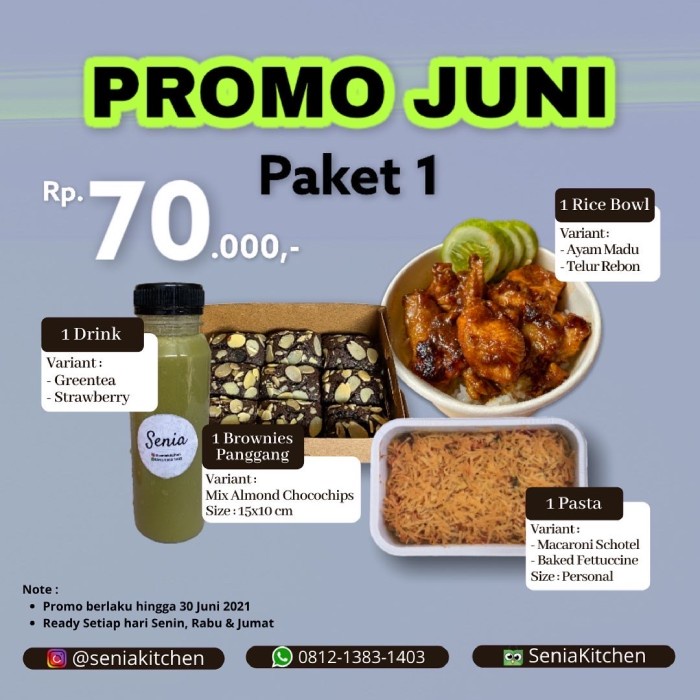

Bf301Gf Promo Juni Senia - Paket 1 Gdfd601A
