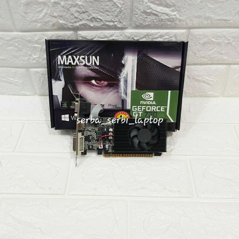 VGA CARD NVIDIA GT730 2GB DDR3 128BIT TERMURAH ORIGINAL