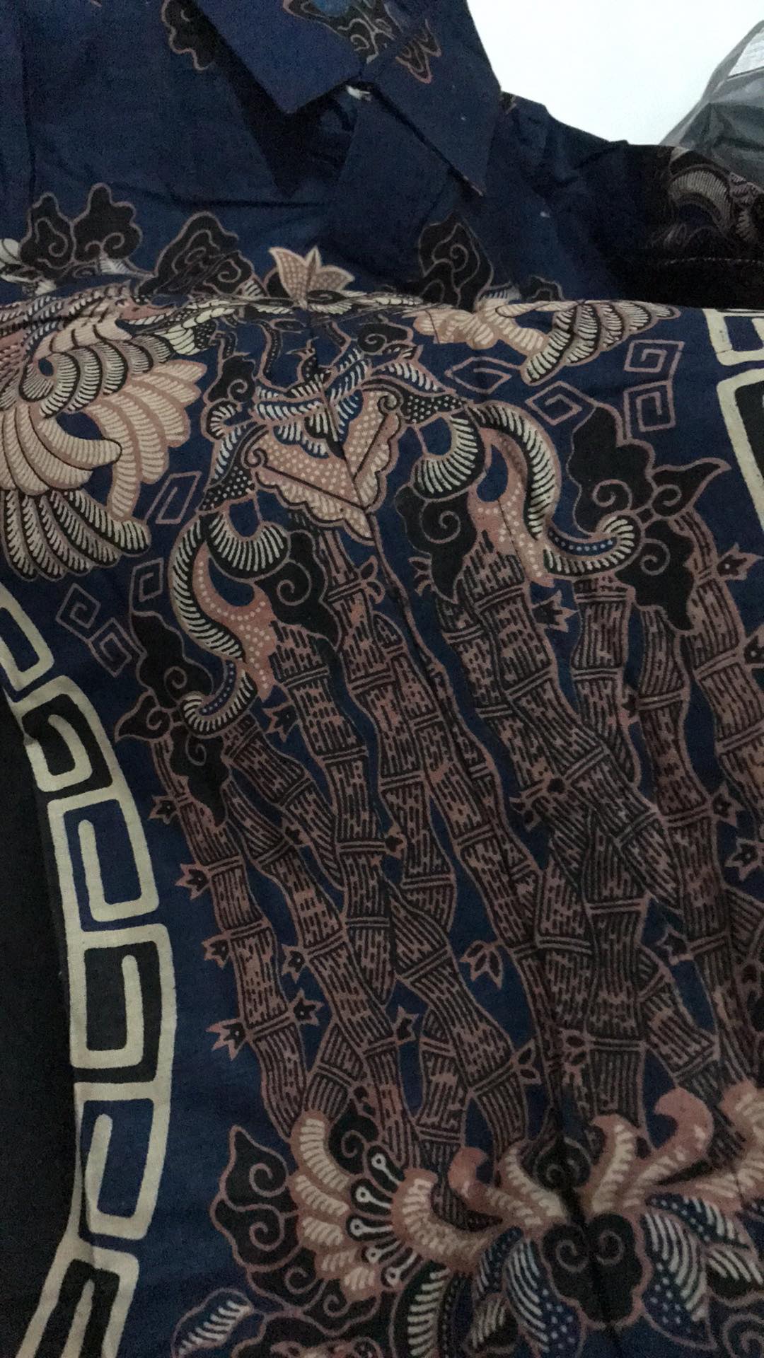 Kemeja Batik Lengan Panjang Size M L Xl Xxl Original