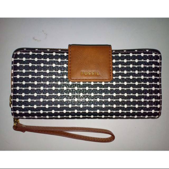 Fossil madison zip clutch