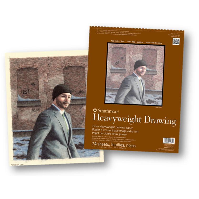 Strathmore - Heavyweight Drawing Paper Pad 400 series