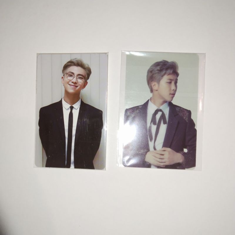 Bts pc photocard namjoon rm memories of 2018 memo 18 army booth wings tour final armybooth wt