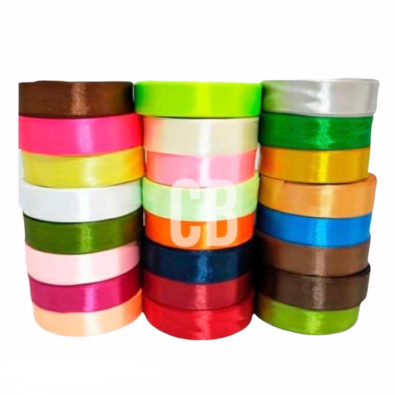 

Pita Kain Pita Satin Ribbon 3/4inch 1,9cm +/-18m Grosir