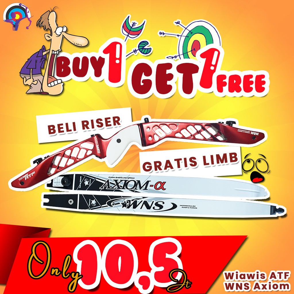RISER CNC WIAWIS ATF FREE LIMB WNS AXIOM ALPHA / HANDLE BAREBOW W&W