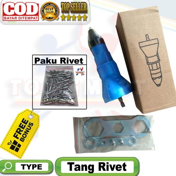 Tang Ripet Bor Listrik Adapter Hilda Tang Rivet Adaptor Rivet Gun