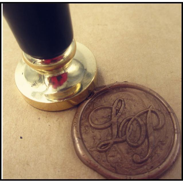 

(New Product!!) Custom Stamp Wax Cap Stempel Lilin Alpabeth Kartun Anime Surat Seal