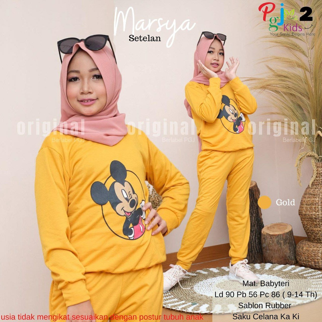 BAJU OLAHRAGA ANAK / TRAINING ANAK TERBARU / SETELAN TRAINING CEWEK / BAJU GOWES CEWEK TANGGUNG