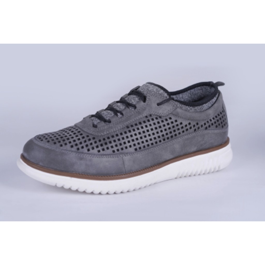 Sepatu Pria Keren Trendy Ricosta HS Grey