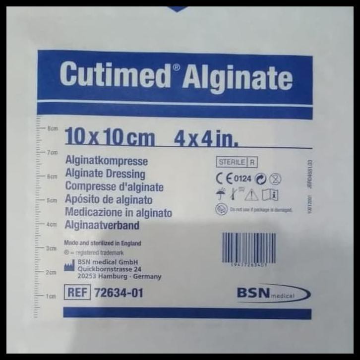 Ready - Cutimed Alginate Dressing Luka Bsn Alginate 10X10