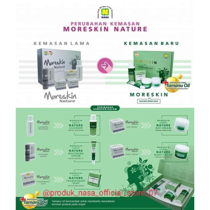 MORESKIN Nature Series Box ( 1 Paket )