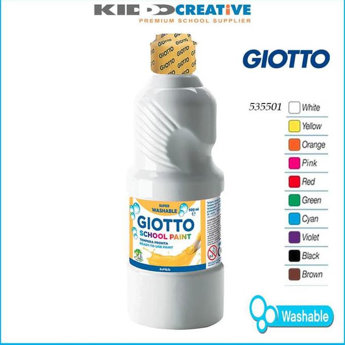 

Ready Stok! Giotto School Paint 1000 Ml, White Murah