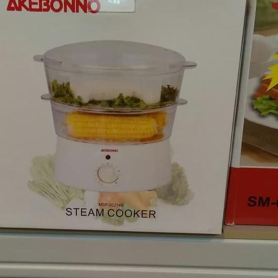 ✷ Food Steamer Pengukus Makanan Listrik AKEBONNO ⅍