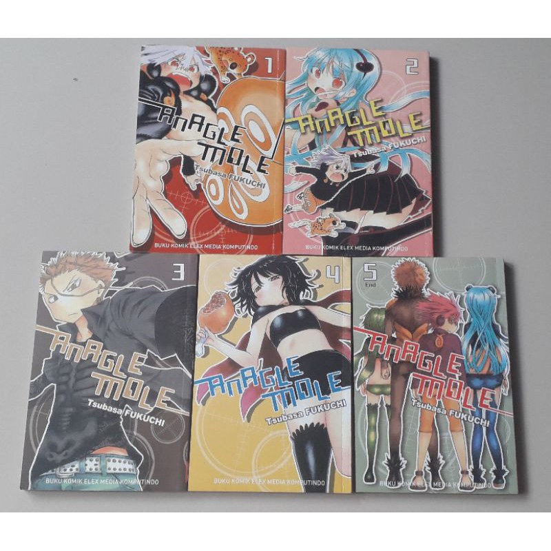 Komik Jepang Anagle Mole Vol. 1, 2, 3, 4, 5