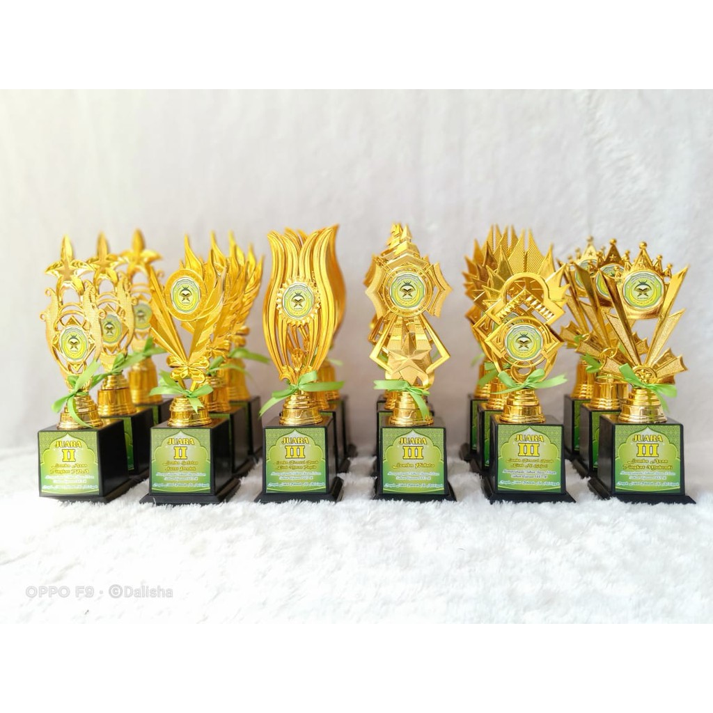 Piala Set Murah Piala Murah Set Piala Mini Piala 123 Trophy Set