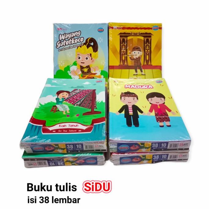 

Buku Tulis (Sidu)Sinar Dunia Isi 38 Lembar Harga/Pack Thebest