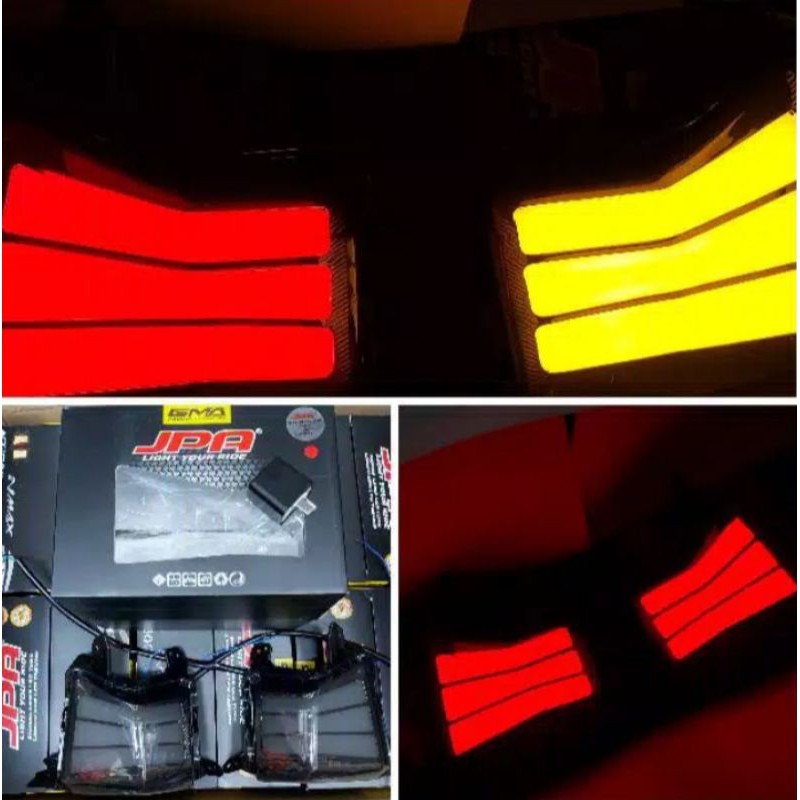 Lampu sen JPA Yamaha Nmax 155 Sein JPA Nmax Senja Merah