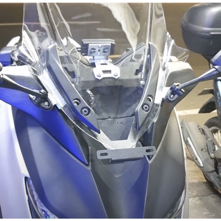 [ABIL JAYA PERKASA] BRAKET PLAT NOMOR NOMER NOPOL XMAX BRAKET PLAT NOMOR YAMAHA XMAX