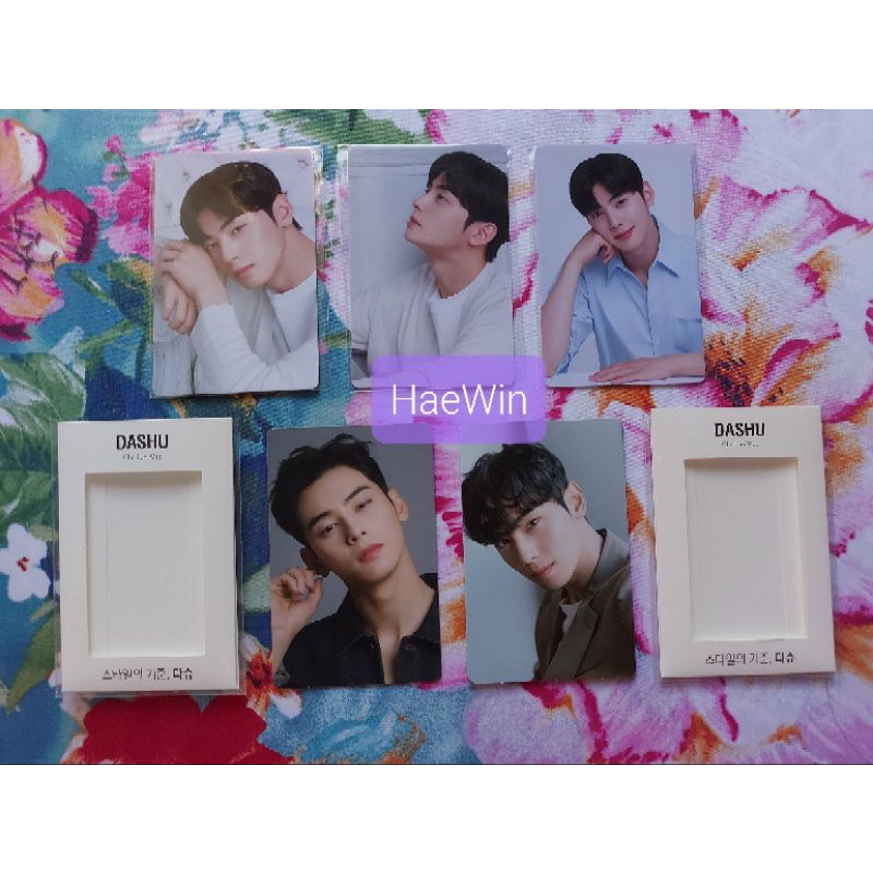 OFFICIAL PHOTOCARD ASTRO CHA EUNWOO SAMHWA DASHU