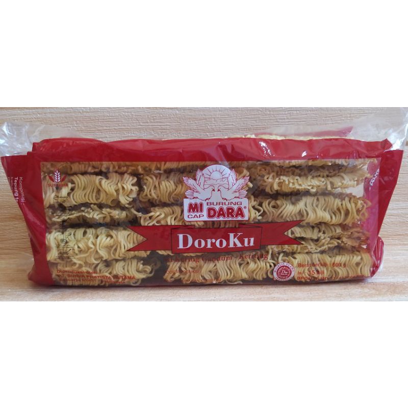 

✔MURAH Mi Cap Burung Dara Doroku 600gr Isi 15biji / Mi Doroku Halal / Mie Doroku