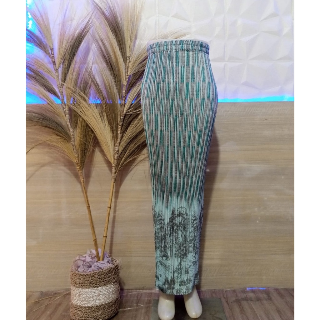 REAL PICT ROK PLISKET BATIK / ROK PLISKET / BAWAHAN KEBAYA / ROK KEBAYA / ROK WISUDA / RAGAM MOTIF