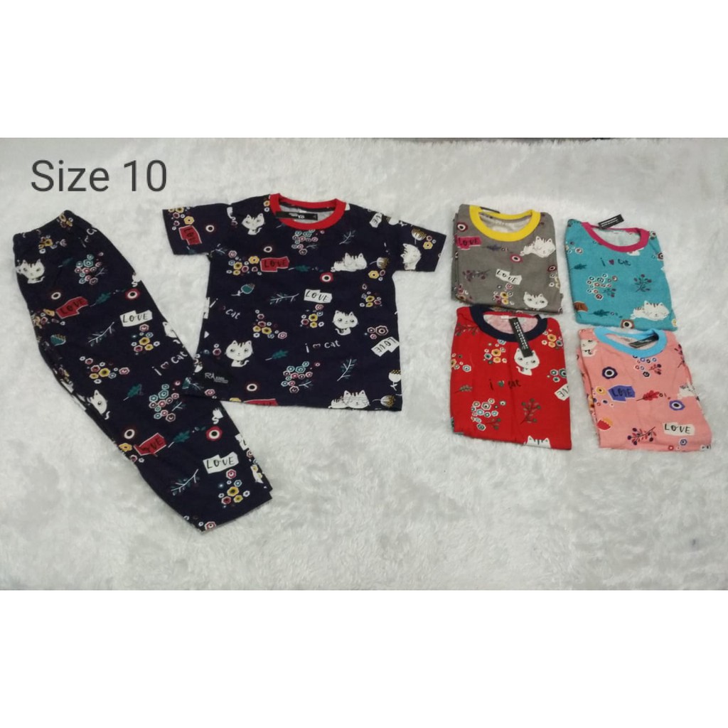 Setelan / Baju Anak Soft Katun 24s Murah by RA Kids Original