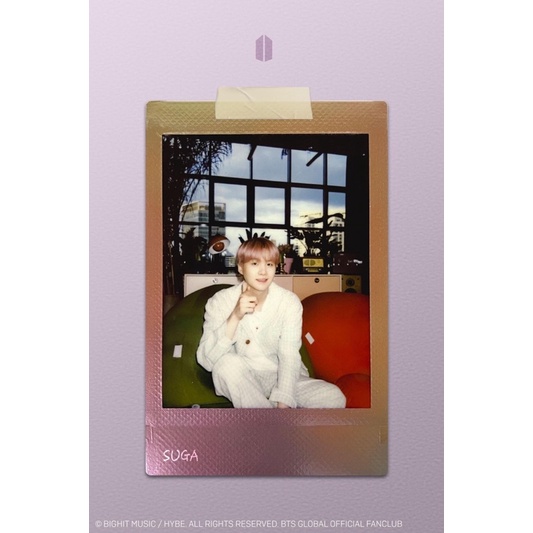 Cetak / Print Polaroid Mermaid Tail BTS LIVE MEETING