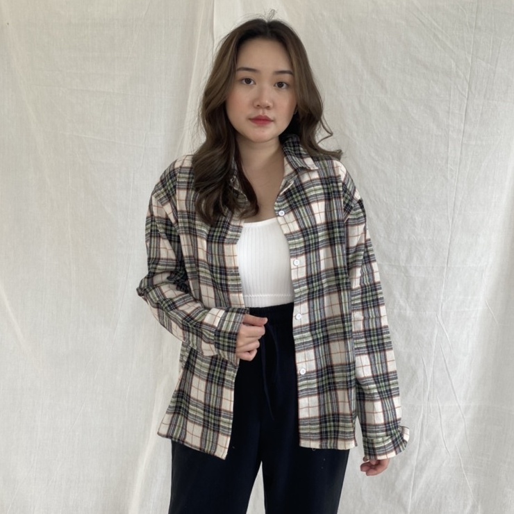 MORAE - FLANEL SHIRT / KEMEJA FLANEL WANITA PREMIUM