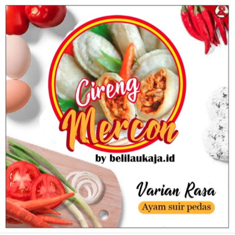 

cireng mercon / cireng isi / cireng ayam suwir / cireng pedes