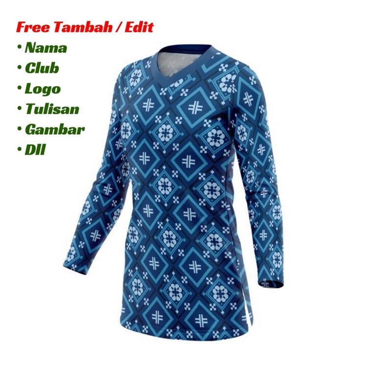 Jersey Baju Kaos Tunik Hijab Hijabers Muslim Muslimah Islam | IBU GURU SERAGAM GURU BATIK SEKOLAH