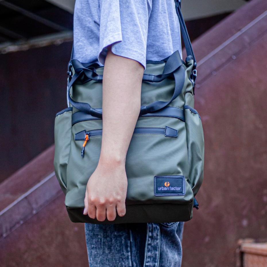 FIRM ARMY |ManNeedMe x URBAN| Tas Ransel Pria Backpack Jinjing Tote Bag ORIGINAL