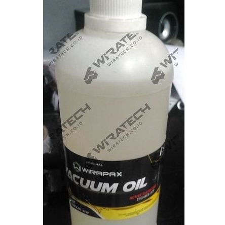 WIRAPAX Oli Vacuum 1Liter Untuk Mesin vacuum Sealer Wiratech Wirapax Tipe DZ