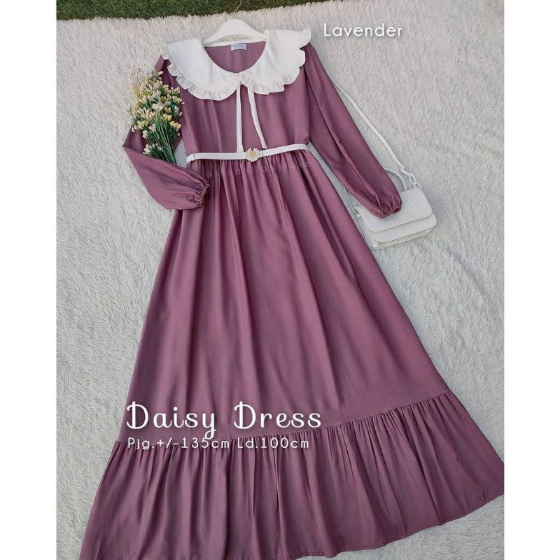 DRESS TERBARU 2021//DAISY DRESS//PAKAIAN WANITA TERLARIS//DRESS KEKINIAN//FASHION MUSLIM//BUSUI