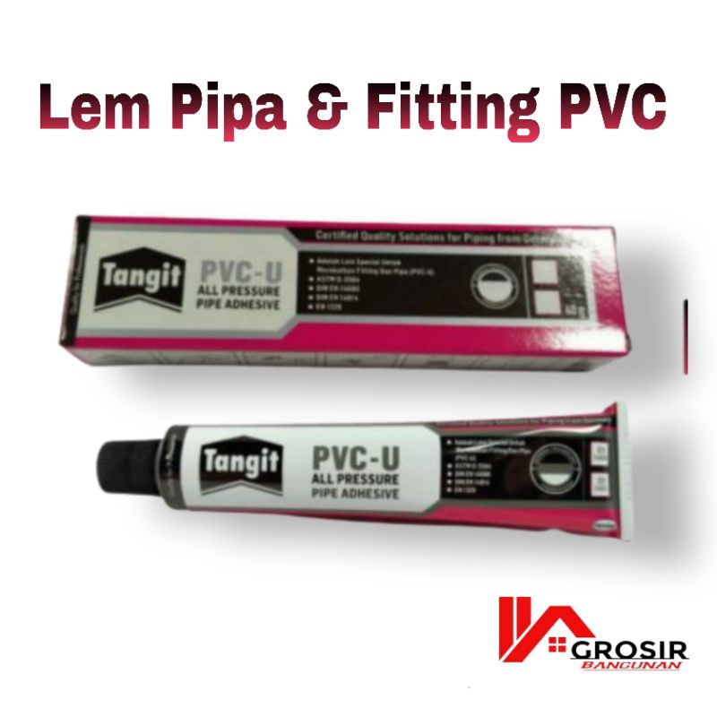 

TANGIT Lem Pipa 40g/lem Fitting PVC/lem Pralon pvc