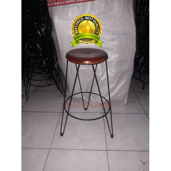 kursi besi 60cm Kursi bar kursi kafe bakso kursi cafe MURAH