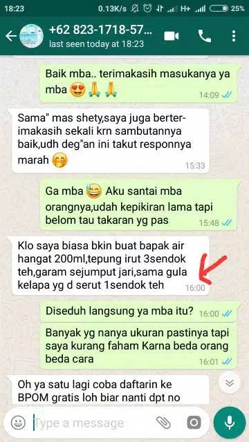 Pati Garut / Tepung Irut Meredakan Asam Lambung 250 gram Arrowroot / Garut / Irut / Kerut / Pati Asam Lambung / Pati Maag / Obat Tradisional Asam Lambung