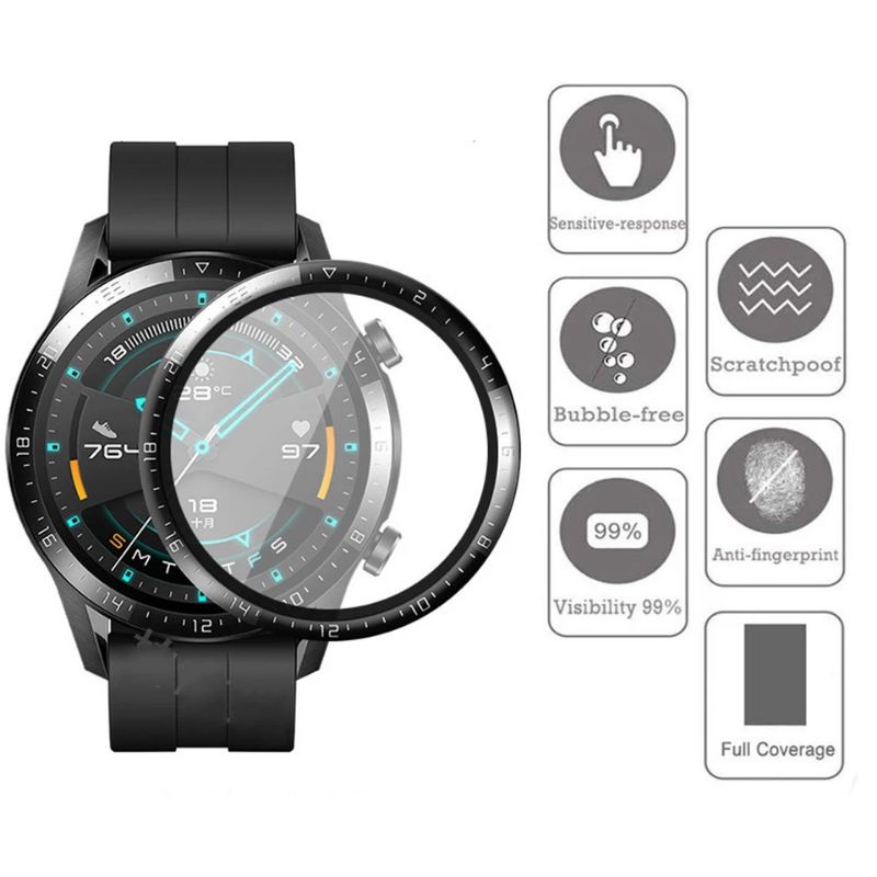 Screen Guard 3D PMMA For Huawei Watch GT2 46mm/42mm