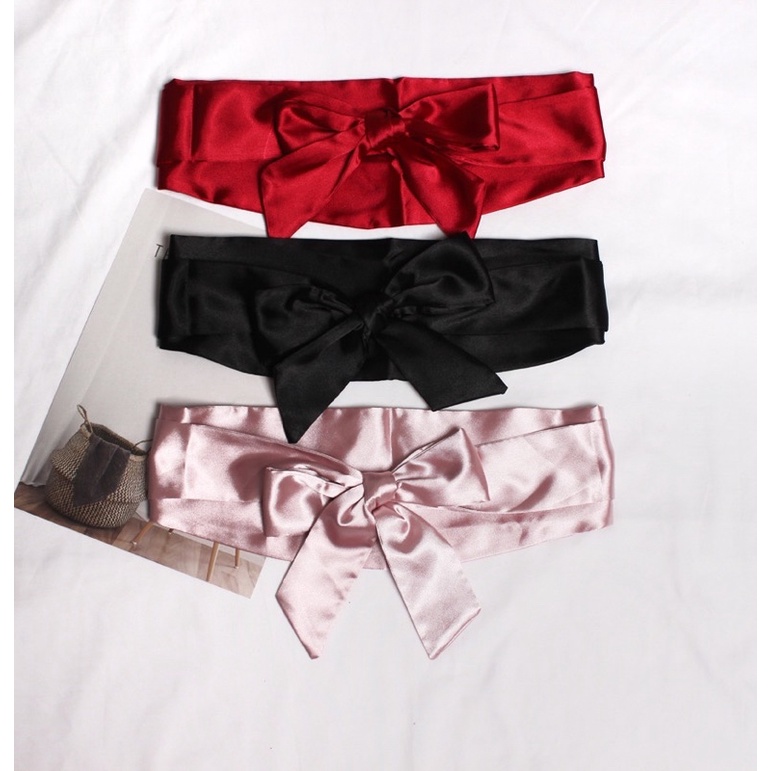 OBI SATIN / SABUK OBI kondangan kebaya / ikat pinggang satin / sabuk satin / sabuk obi / sabuk