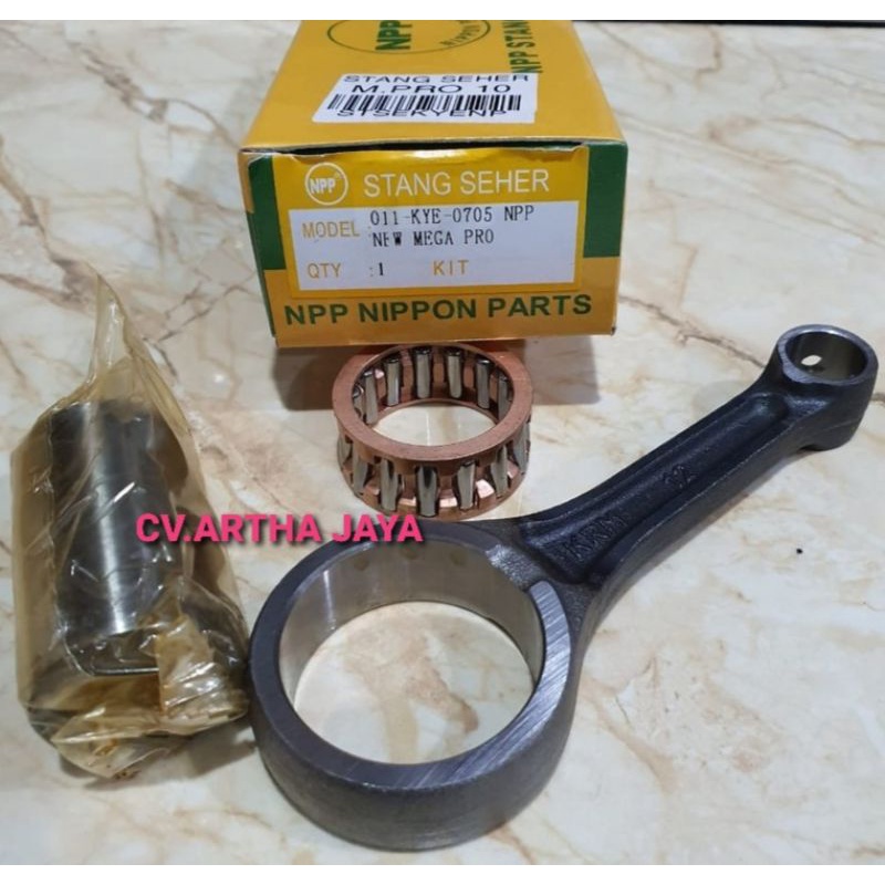 STANG PISTON SEHER CONROD KIT NPP HONDA CRF 150 / VERZA 150 / NEW MEGA PRO 150 / MEGA PRO MONO SHOCK