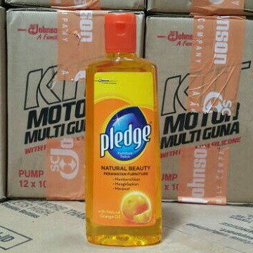 PEMBERSIH PENGKILAP FURNITURE PLEDGE ORANGE 170 ML