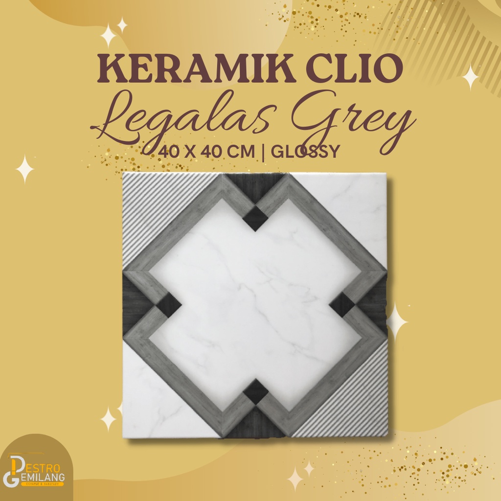 Keramik Clio Legalas Grey - Keramik Rumah - Keramik Ruang Tamu - Keramik Teras - Keramik Kamar - Ker