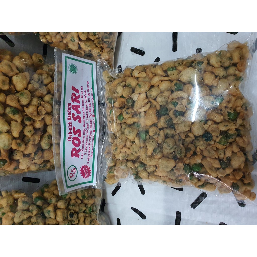 Kacang Polong, Bandung, Sukro, Koro, Telor 200Gr Oleh Oleh Bandung