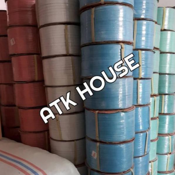 

SUPER HOT Tali Strapping Straping Band Warna 15mm Merah, Biru, Hijau, Hitam, Putih/Tali Packing/Tali