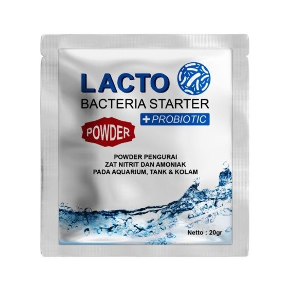 LACTO Bakteri Starter Tabur Probiotic Powder aquarium kolam ikan