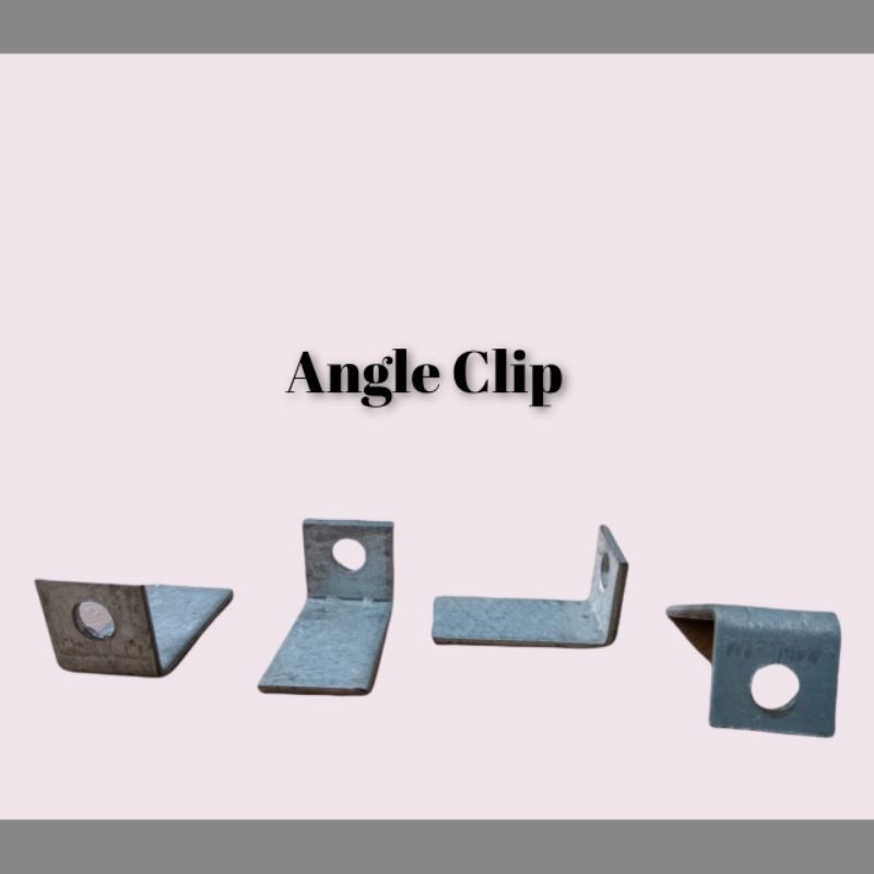 Angel clip/angle clip/siku ramset/siku L/enjel klip/gantungan rod